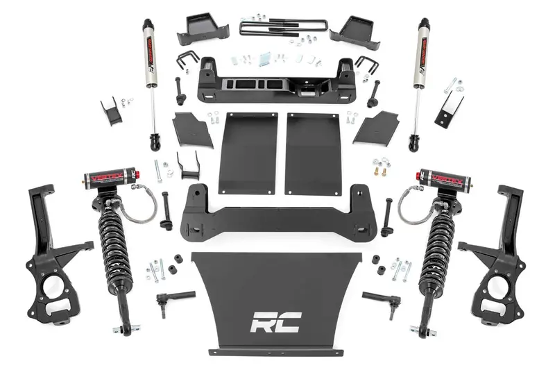 Rough Country 4-Inch Lift Kit – Vertex & V2 System For 2019–2020 Silverado/Sierra 1500 Trailboss/At4 4Wd 1