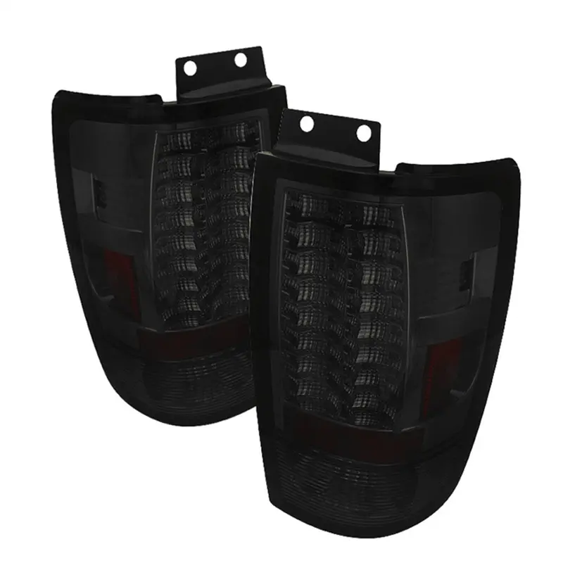 Spyder Auto Led Tail Lights (Smoke Finish) – Pair, Compatible With Oem Bulbs 1