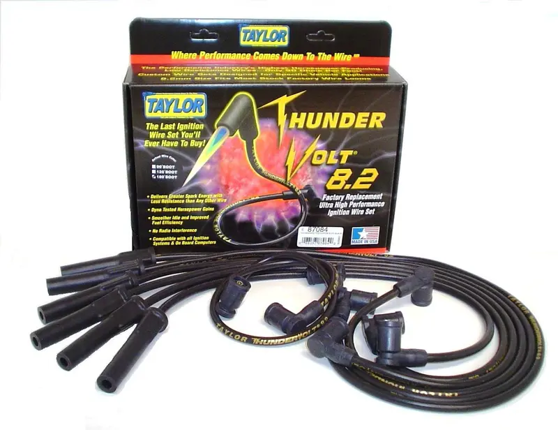 Taylor Cable Thundervolt 8.2Mm High-Performance Ignition Wire Set (Part #87084) 1