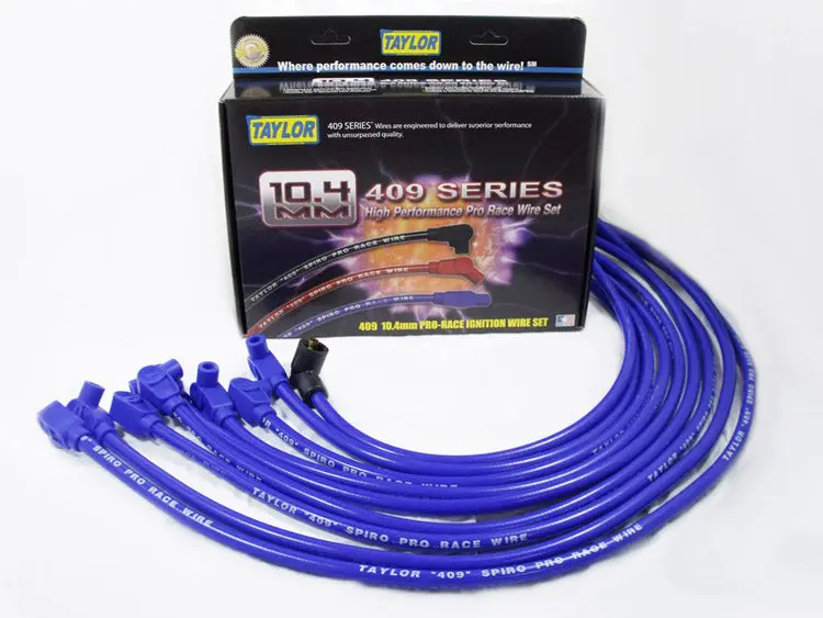 Taylor Spiro-Pro Ignition Wire Set – 10.4Mm Diameter, 409-Series (79601) 1