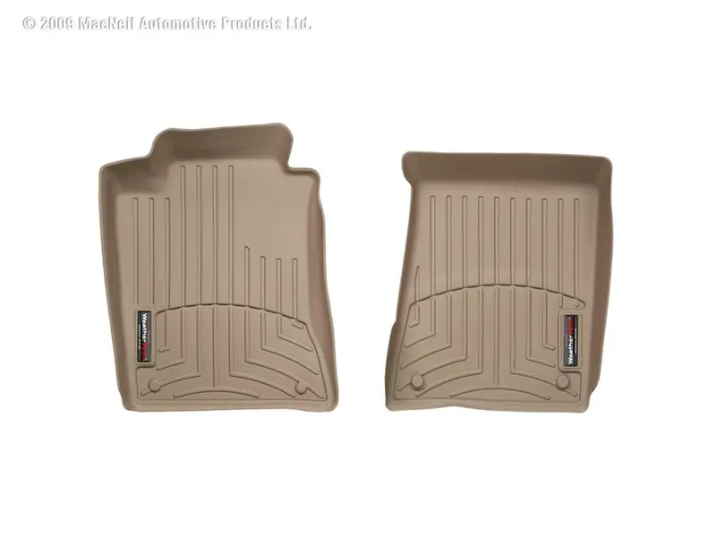 Weathertech Digitalfit Floor Liners – Tan Front Row Custom Molded Protection 1